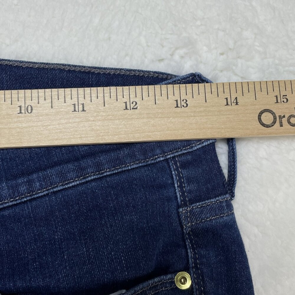 FRAME Jeans Womens Size 27 Blue Le High Skinny Ankle High Rise Dark Wash 27x28 - Picture 6 of 11